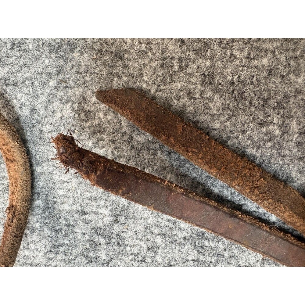 Western Leather Horse Split Reins Brown 65 In Long Riding Tack Trail Training - Picture 4 of 7